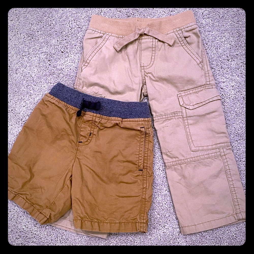 Gymboree Khaki Bundle- Shorts & Pants